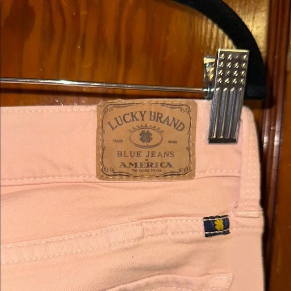 Lucky Brand Women's Lolita Skinny Jeans in Mauve Pink - Picture 7 of 10